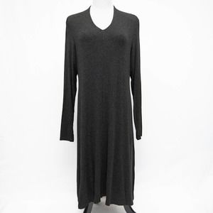 Eileen Fisher Charcoal Dress